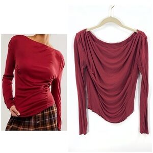 Intimately Free People Ribbed Top Womens Small Night We Met Soft Stretch Boho